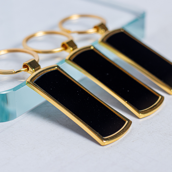 Rectangular Curved Edge Gold