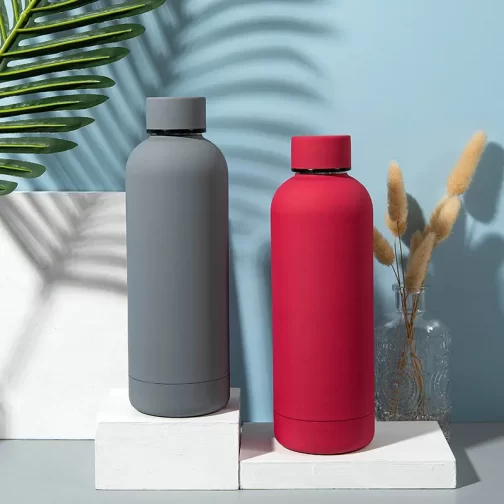 office skin feel thermal flask keeps your drink at the same temperature for longer