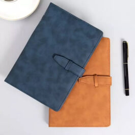 A5 Executive Leather Strap Notebook